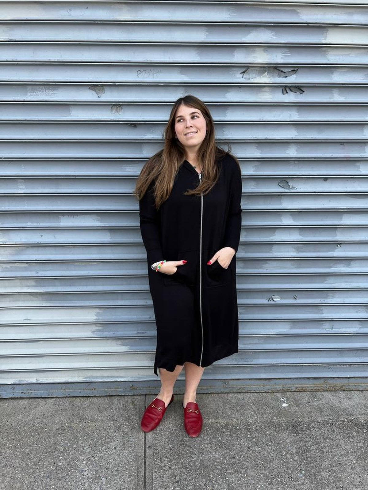 Easy Zip up Dress From Drama NYC Plus