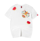 Dragons Revival Embroidery Tee from Niepce Inc