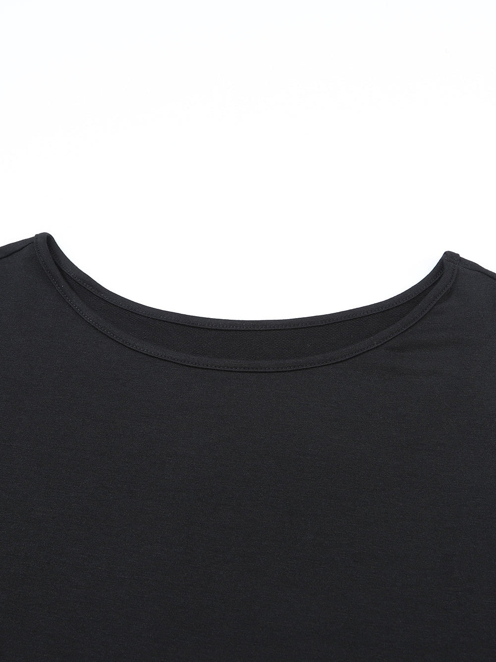 Black Cold Shoulder Top from MsDressly