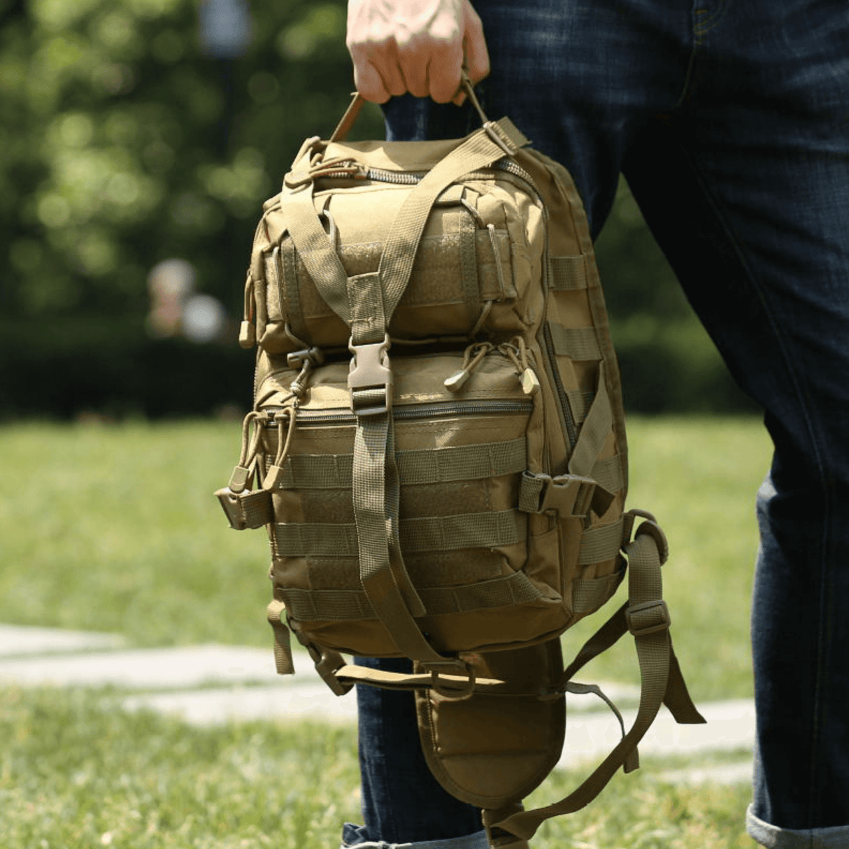 Tactical Medium Sling Range Bag from Jupiter Gear