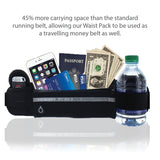 JupiterGear Sports Running Belt and Travel Fanny Pack for Jogging, Cycling and Outdoors with Water Resistant Pockets from Jupiter Gear Home