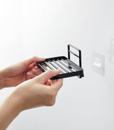 Traceless Adhesive Soap Tray - Steel from Yamazaki Home