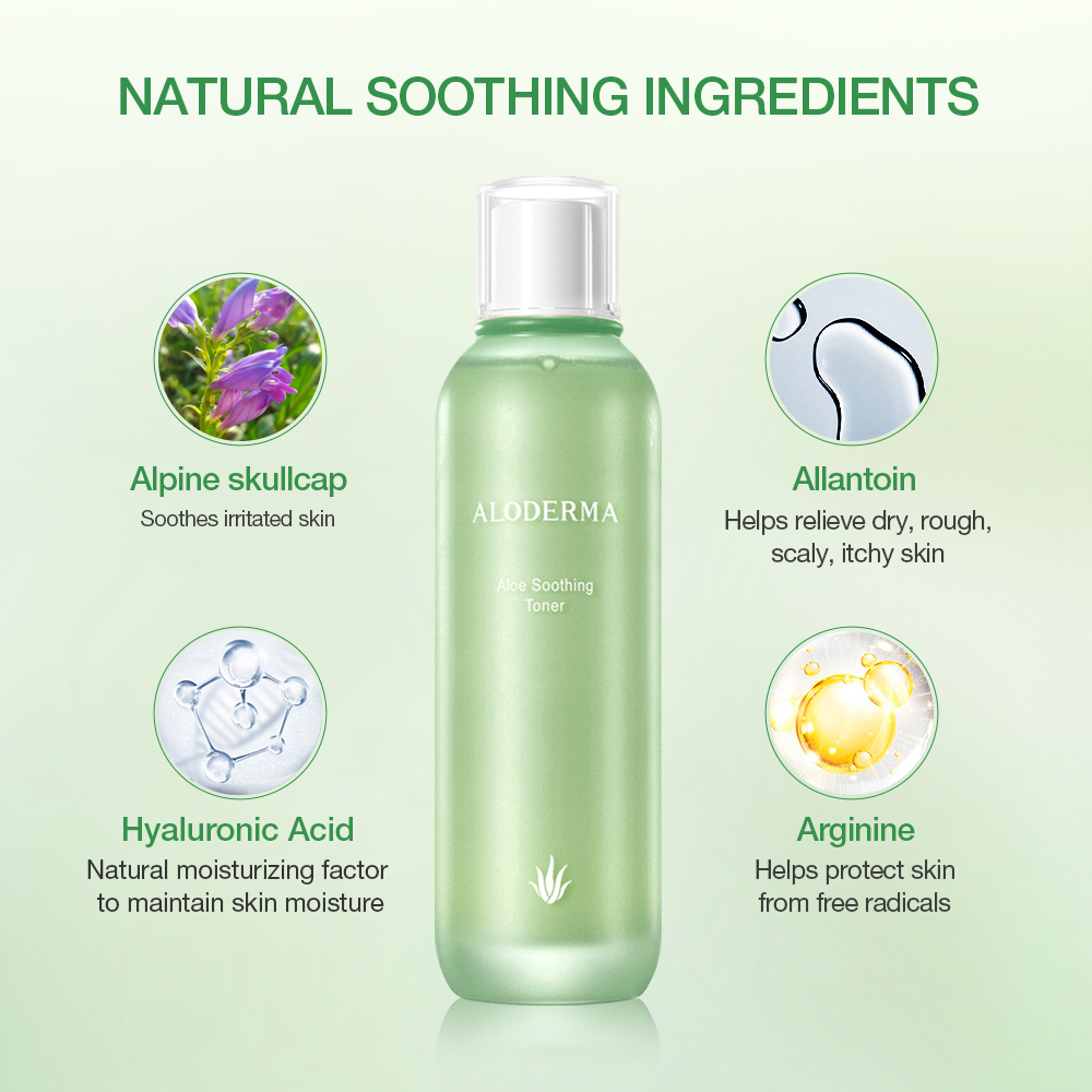 Aloe Soothing Toner from ALODERMA