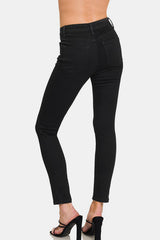 Zenana High Rise Skinny Jeans with Pockets from Enfance-Heureuse