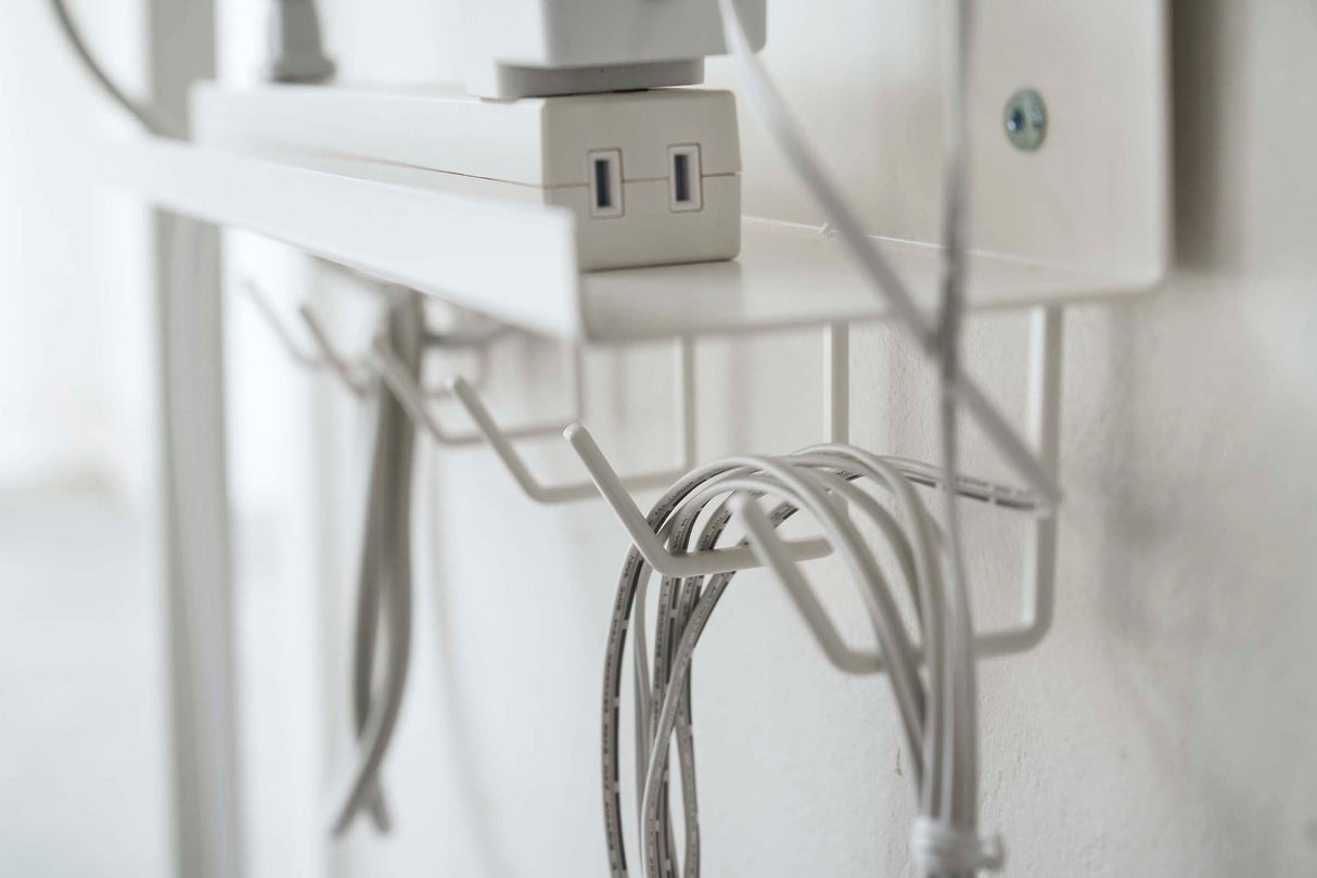 Under-Desk Cable & Router Storage Rack - Steel from Yamazaki Home