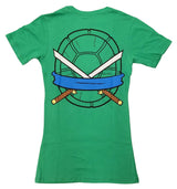 Teenage Mutant Ninja Turtles Leonardo Costume With Mask Junior V Neck T-Shirt From Your Favorite T Shirts