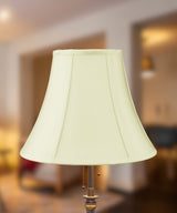 Egg Shell 14"W x 11"H Shantung Bell Lampshade From LampsUSA