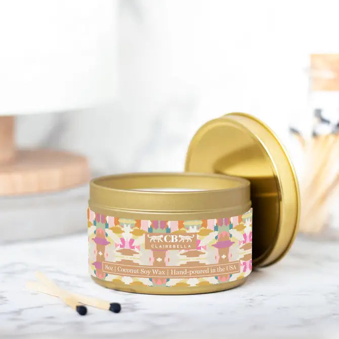 Tin Candle - Mila Copper (Bohemian Rose) from CB Studio