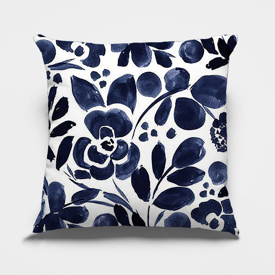 Abstract Blue Cushion Covers from Moderny