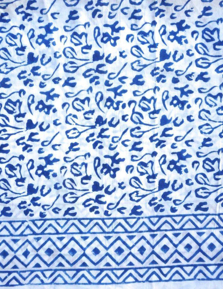 Abstract Blue Sarong from Passion Lilie