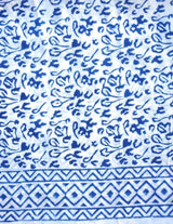 Abstract Blue Sarong from Passion Lilie