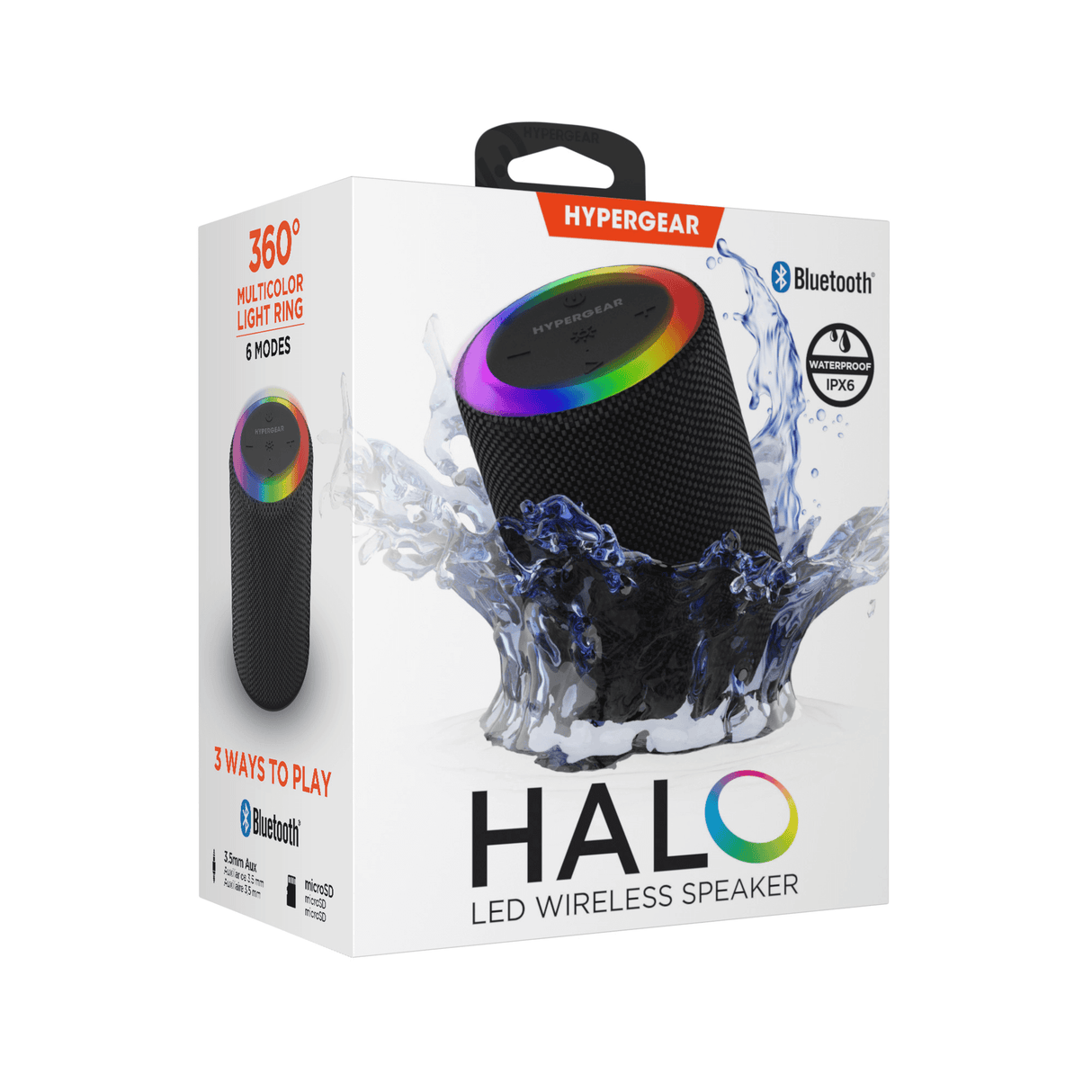HyperGear Halo Wireless LED Speaker from Jupiter Gear Home