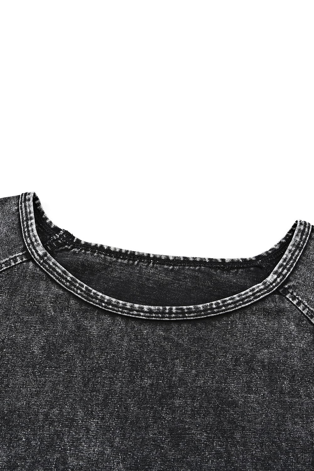 Acid Washed Black Lounge Ensemble with Shorts from MsDressly