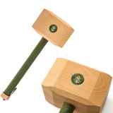 Army Wooden Thor Mjolnir Hammer Home Decor - Decorative Novelty Office, Wall, Home Statue, Gift for America United States Military, Army, US Army, Service branch Wall Art, Nautical Sea Patriotic Gift from The Wine Savant