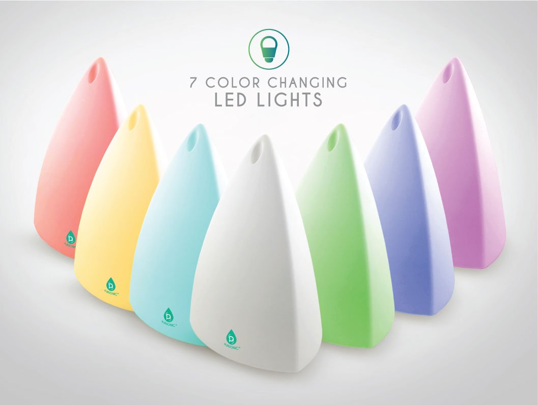 Pursonic Aromatherapy Diffuser & Essential Oil Set -Ultrasonic Top 3 Oils from Pursonic