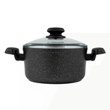 Korkmaz Ornella Aluminum 8L Non-Stick Casserole Dish with Lid from Jupiter Gear Home