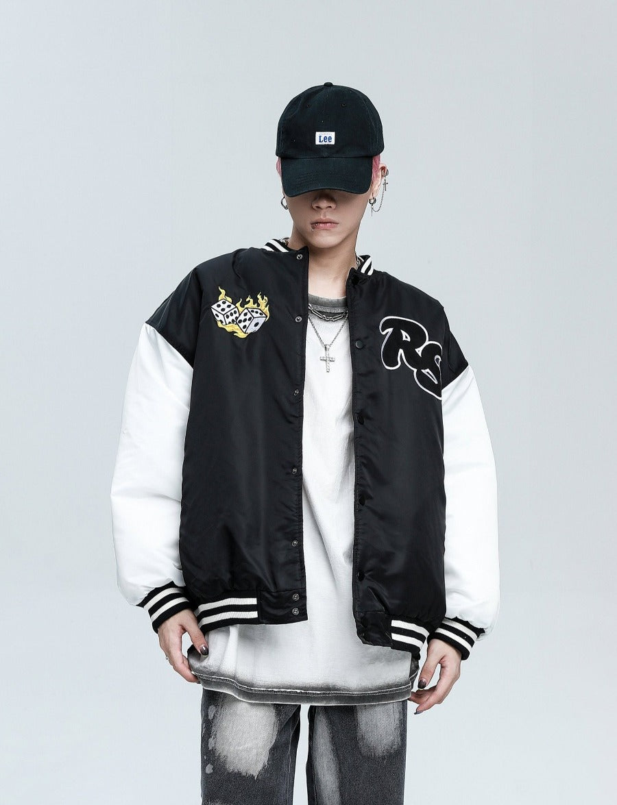 Flaming Domino Winter Jacket From Niepce Inc