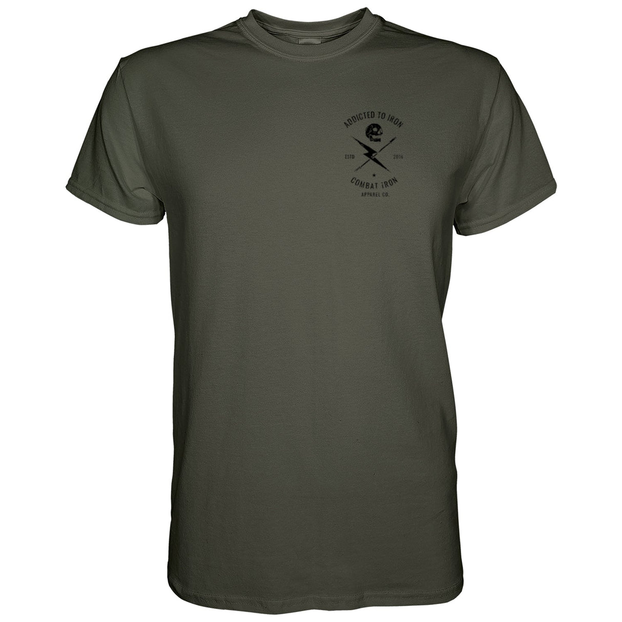 Addicted to Iron V3 Training Men's T-Shirt From Combat Iron Apparel