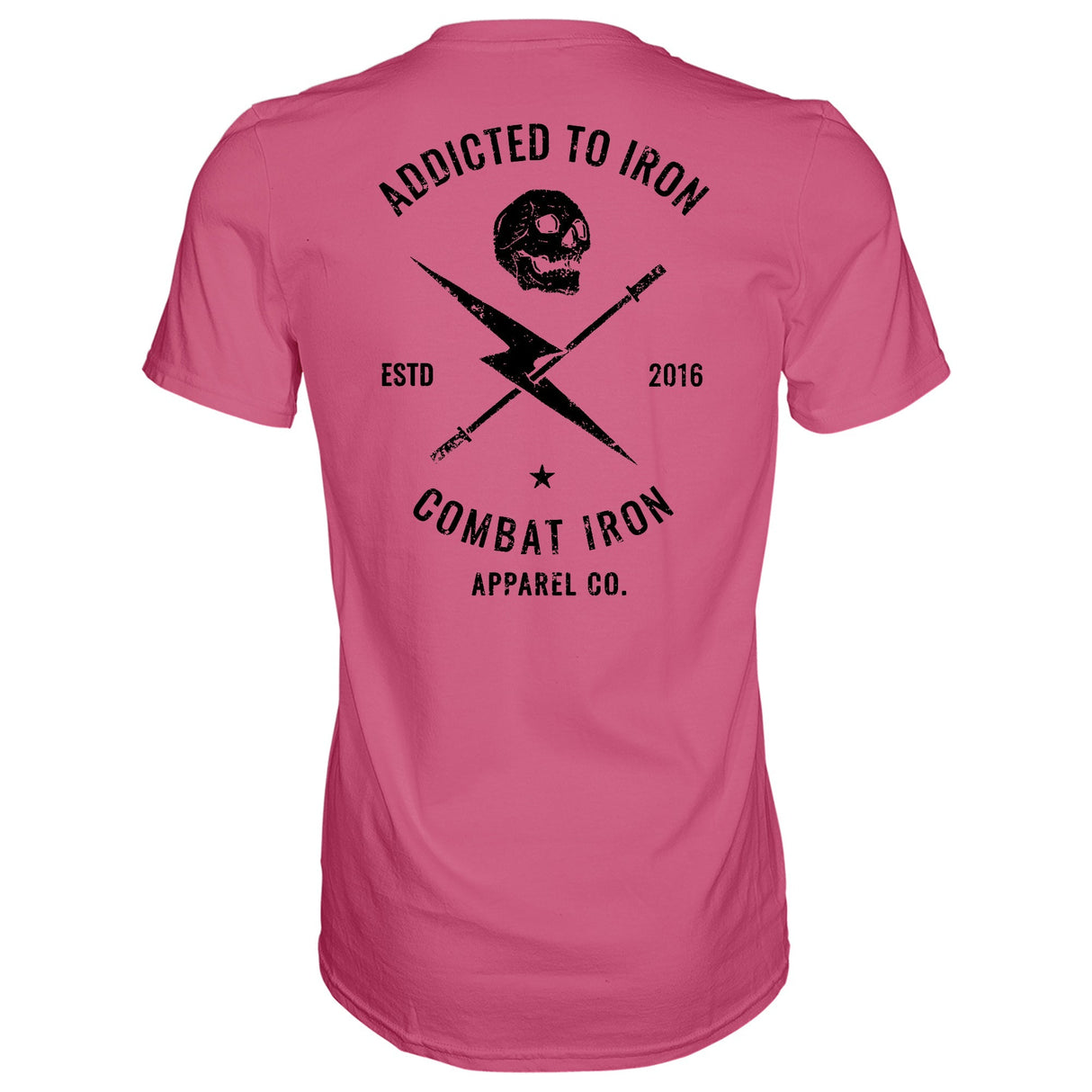 Addicted to Iron V3 Training Men's T-Shirt From Combat Iron Apparel