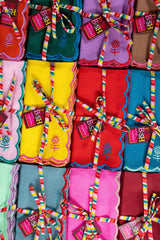 Icon Linen Cocktail Napkins S/6 - Rainbow from Furbish Studio