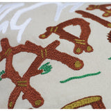 Adirondacks Hand-Embroidered Pillow from Quirks!