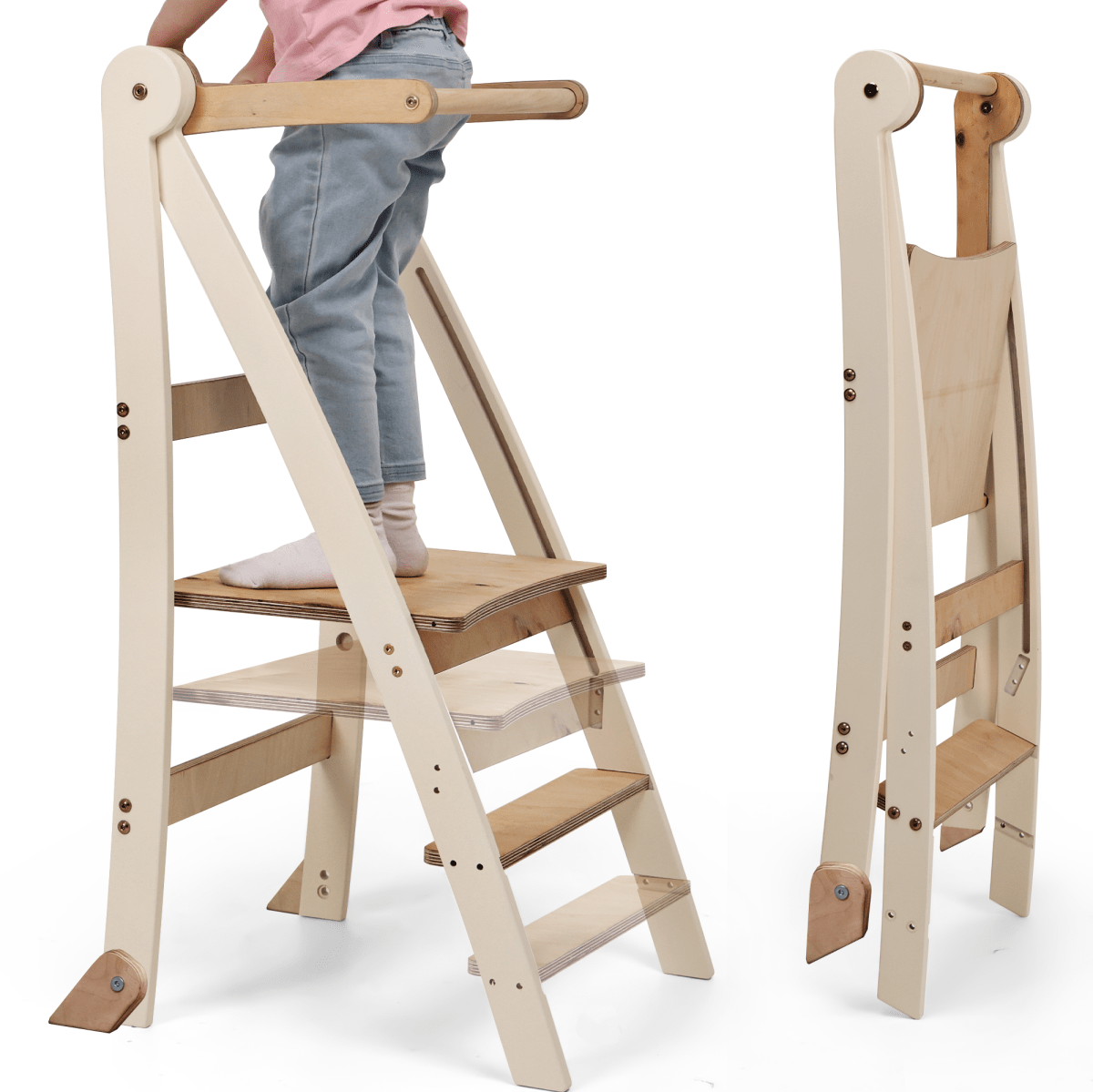Adjustable learning tower - Kids Step Stool from Goodevas