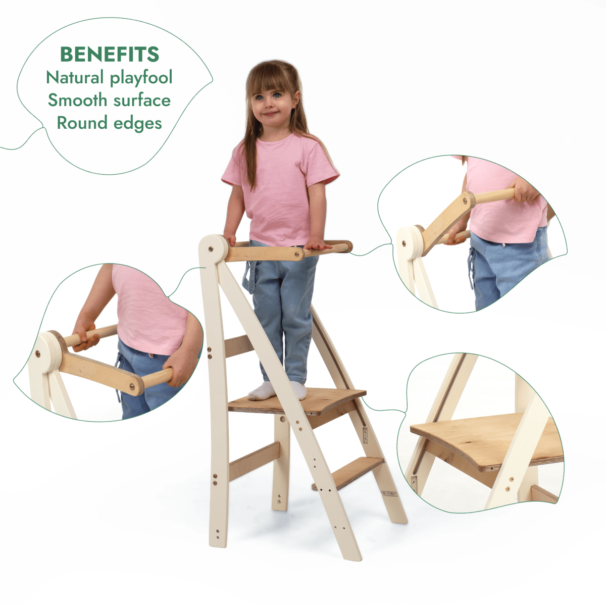 Adjustable learning tower - Kids Step Stool from Goodevas