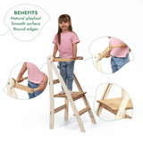 Adjustable learning tower - Kids Step Stool from Goodevas