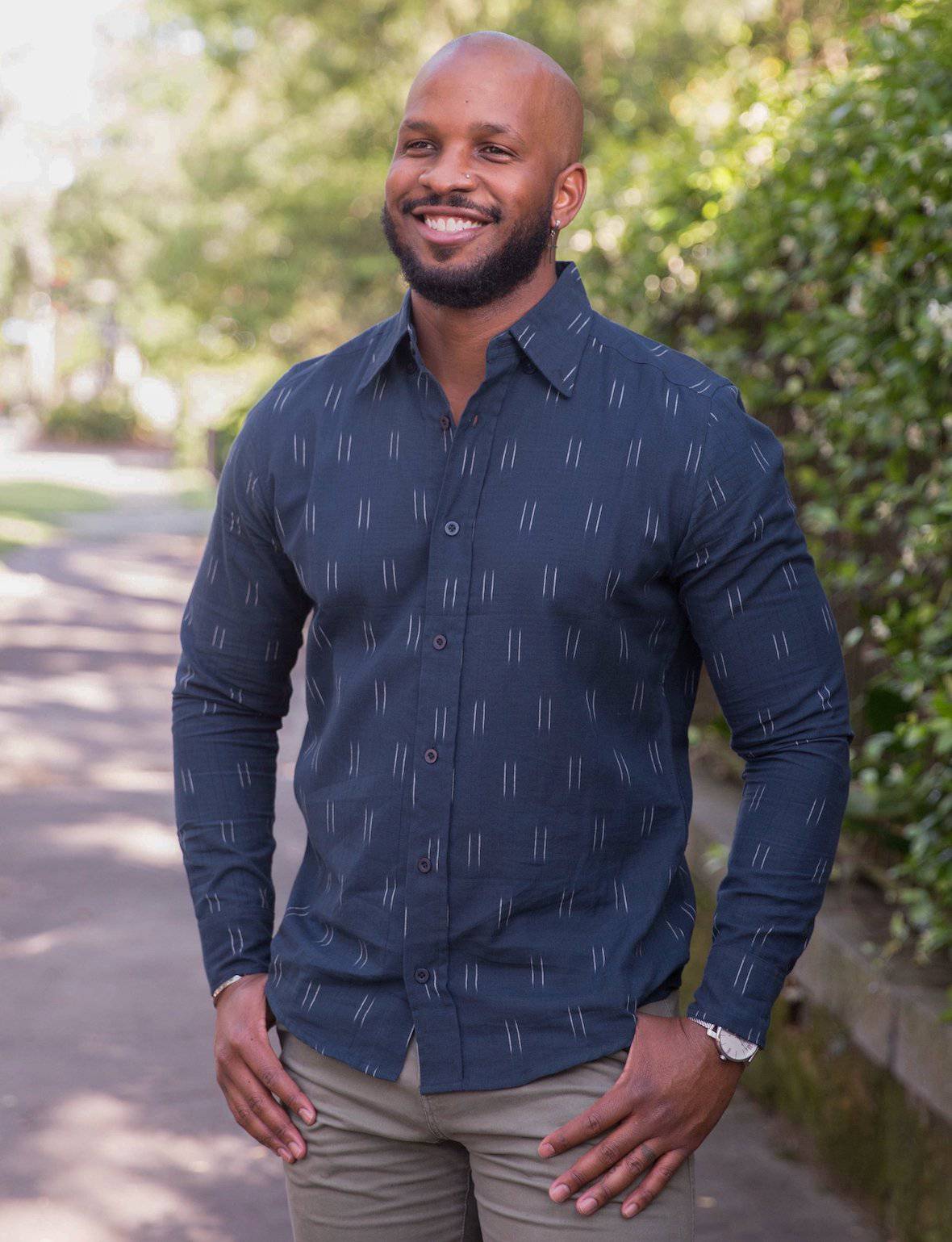 Admiral Men's Button Down Shirt from Passion Lilie