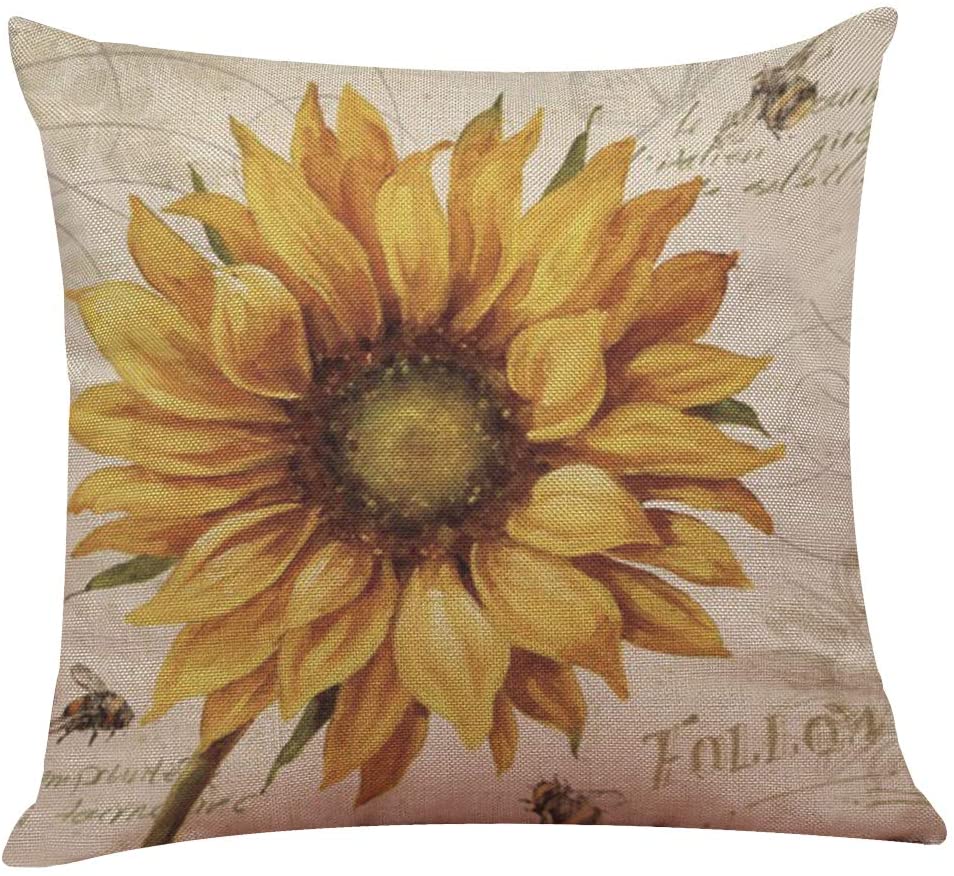 Sunflowers Cushion Covers from Moderny