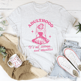 Adulthood It's All Swings And Stumbles Tee From Peachy Sunday