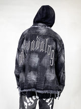 Shadow Destruction Denim Jacket from Niepce Inc