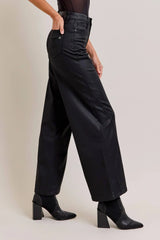 HIDDEN | NORI COATED WIDE LEG JEANS From Tallulah Lou