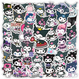 50pcs Sanrio Cartoon Stickers - Hello Kitty, Kuromi, My Melody from Kawaii Stop