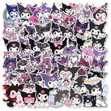 50pcs Sanrio Cartoon Stickers - Hello Kitty, Kuromi, My Melody from Kawaii Stop