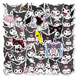 50pcs Sanrio Cartoon Stickers - Hello Kitty, Kuromi, My Melody from Kawaii Stop