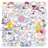 50pcs Sanrio Cartoon Stickers - Hello Kitty, Kuromi, My Melody from Kawaii Stop
