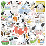 50pcs Sanrio Cartoon Stickers - Hello Kitty, Kuromi, My Melody from Kawaii Stop