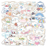 50pcs Sanrio Cartoon Stickers - Hello Kitty, Kuromi, My Melody from Kawaii Stop