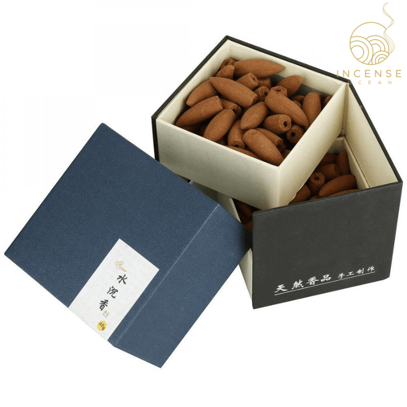Agarwood Smoke Backflow Incense Cones from incenseocean