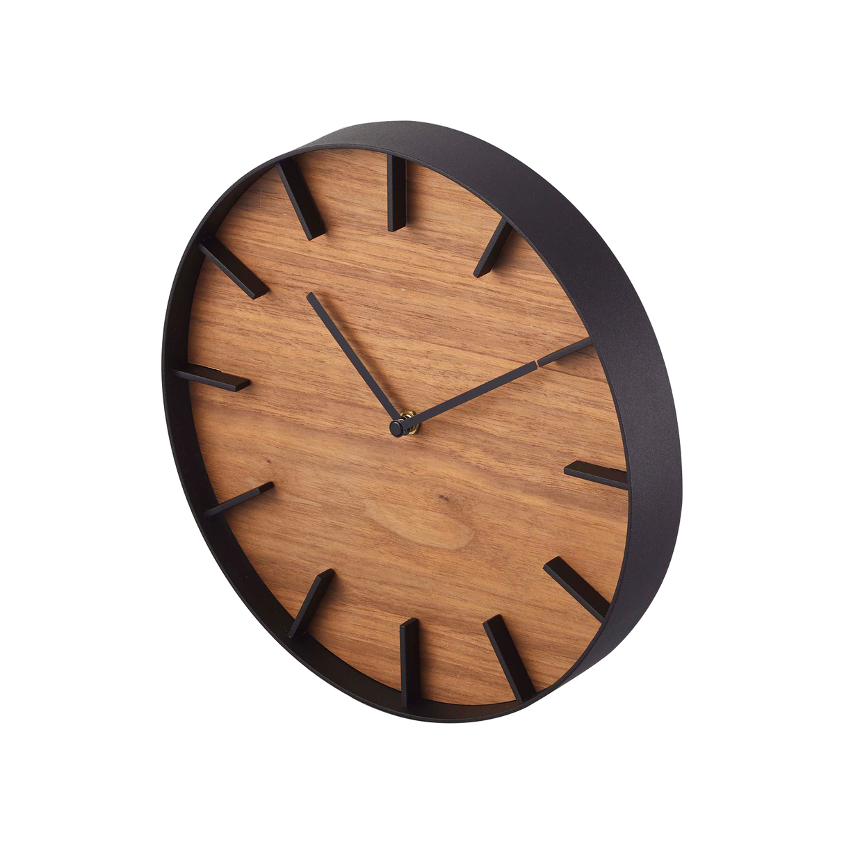 Wall Clock - Steel + Wood from Yamazaki Home