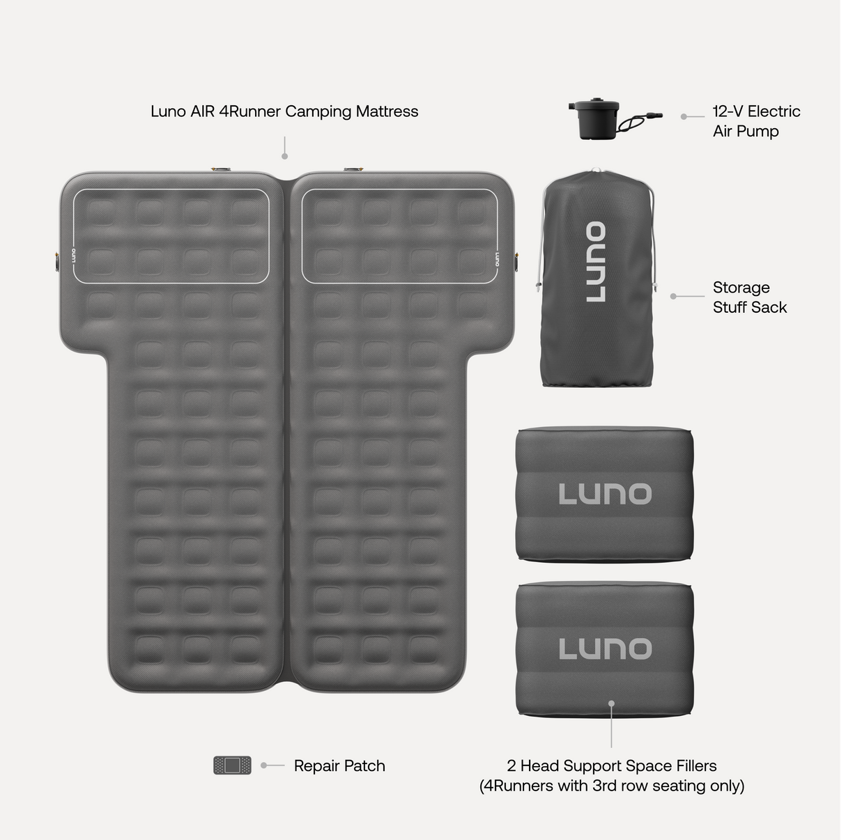 AIR 4Runner Vehicle Mattress from Luno