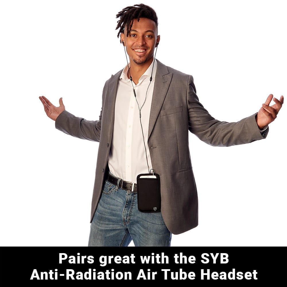 SYB Phone Pouch - EMF & 5G Blocker For Android And iPhone Cell Phones From Shield Your Body