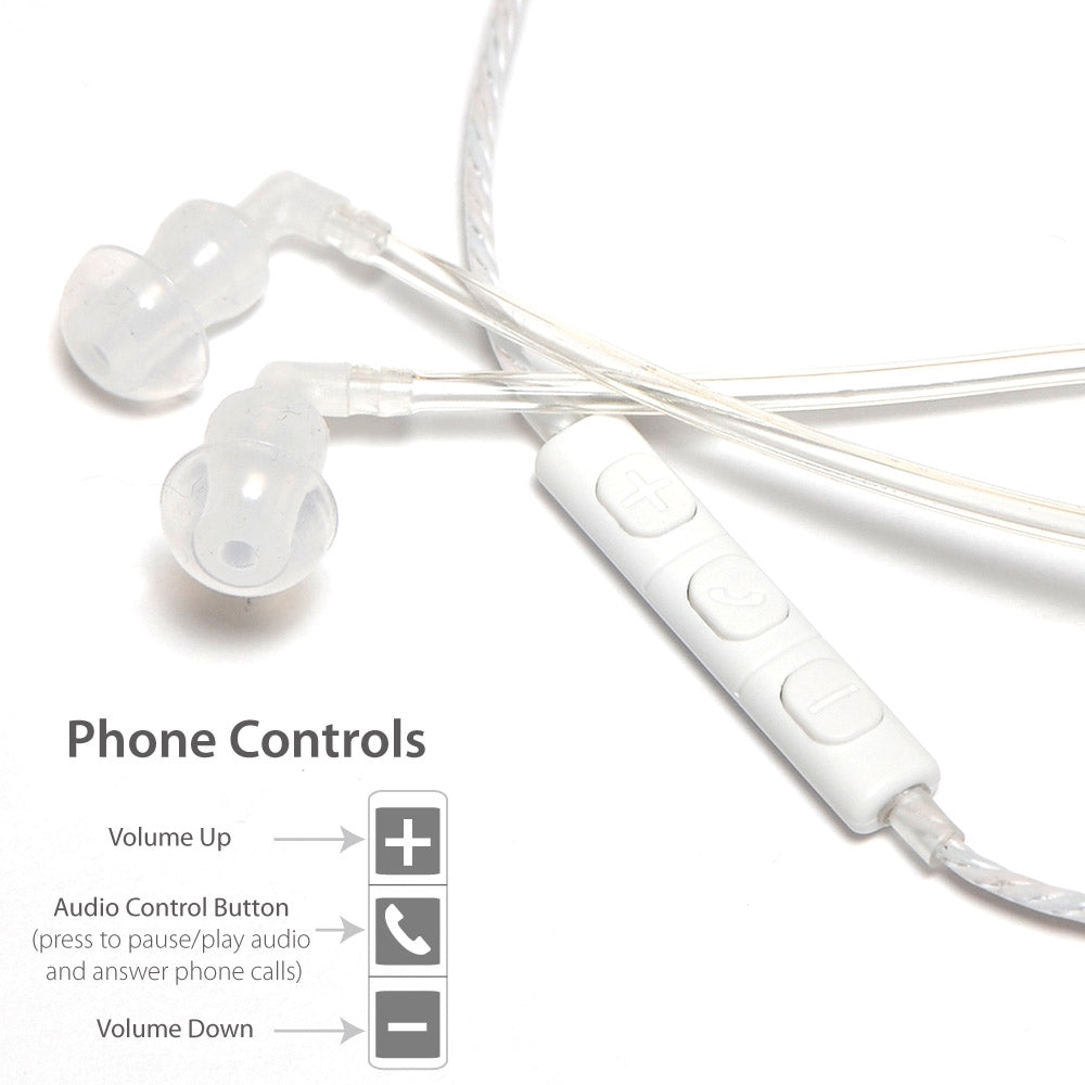SYB Wrap-Around Air Tube Headphone Headset From Shield Your Body