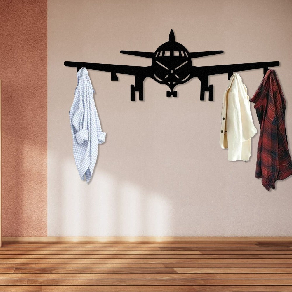 Aircraft Silhouette Coat Rack from VITAHOME DESIGN LLC