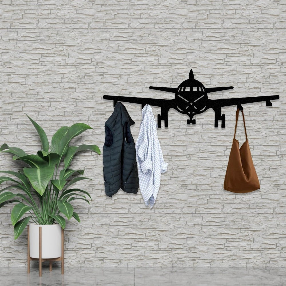 Aircraft Silhouette Coat Rack from VITAHOME DESIGN LLC