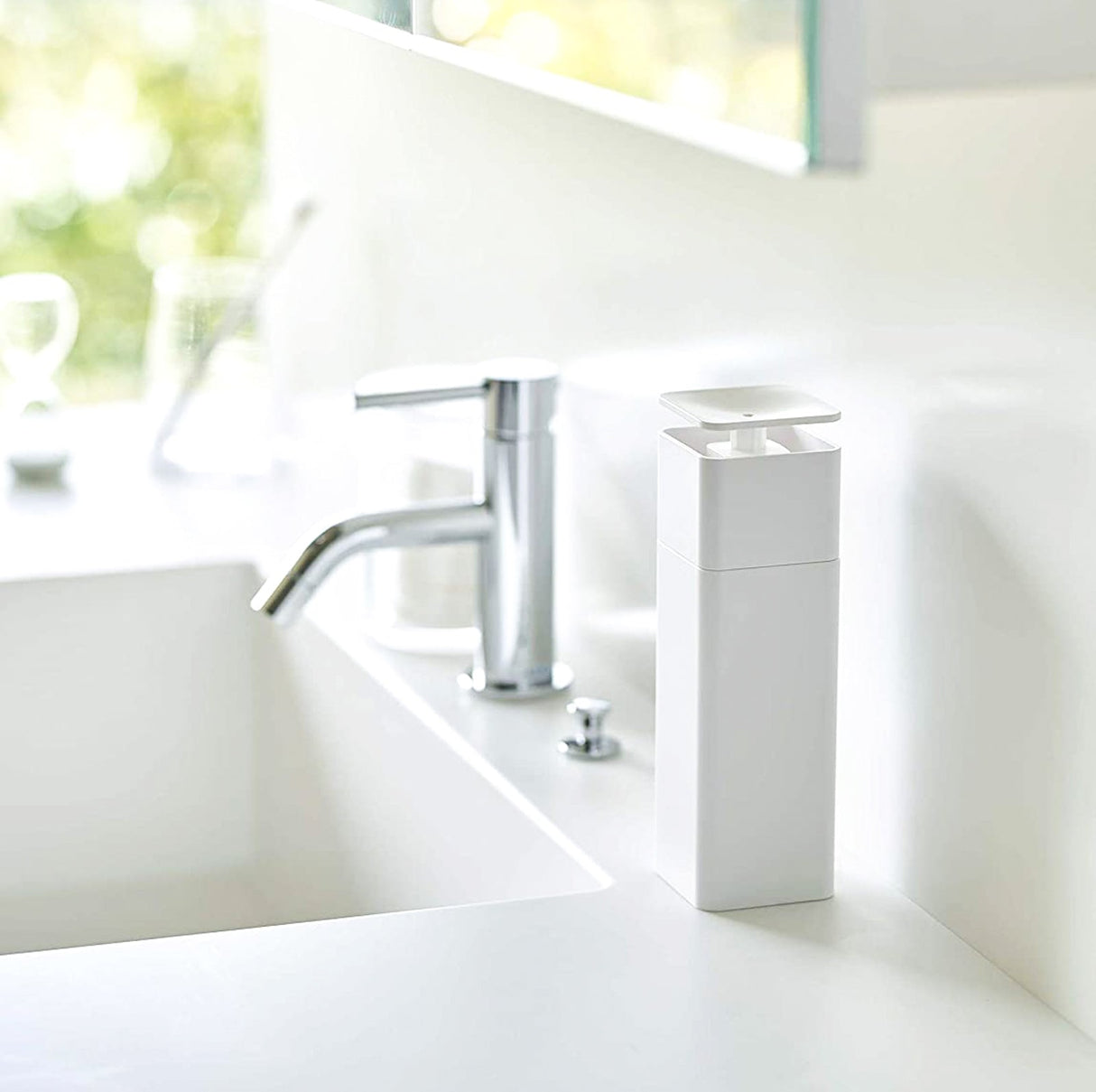 Push Soap Dispenser from Yamazaki Home