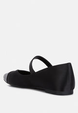 Albi Patent Toe Cap Satin Mary  from London Rag International
