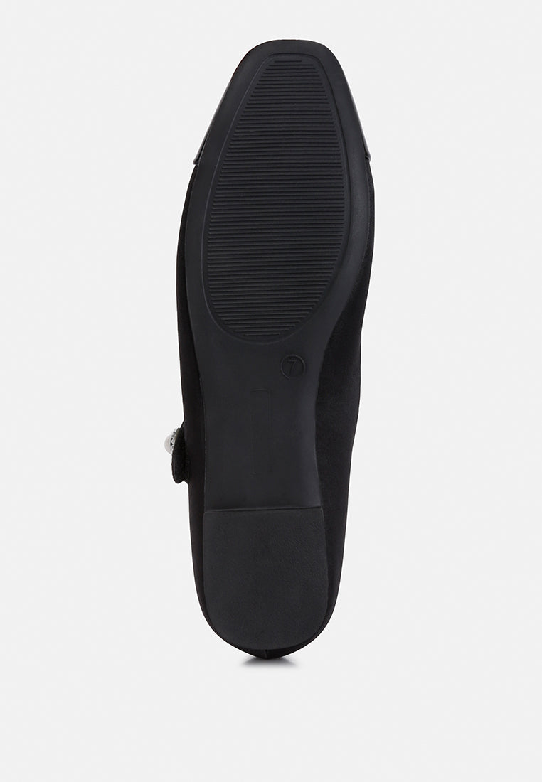 Albi Patent Toe Cap Satin Mary  from London Rag International