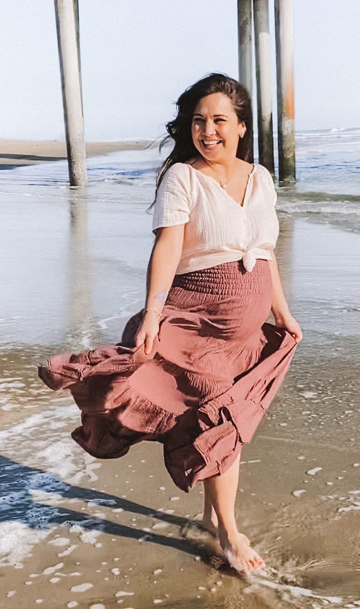 Flutter Skirt From Cotton Flower Clothing